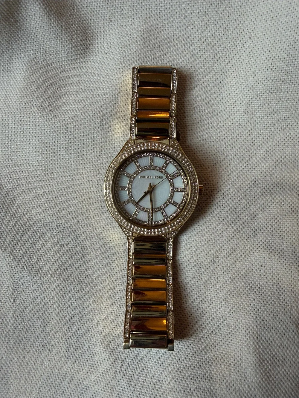 Michael Kors Gold Crystal Women's Watch